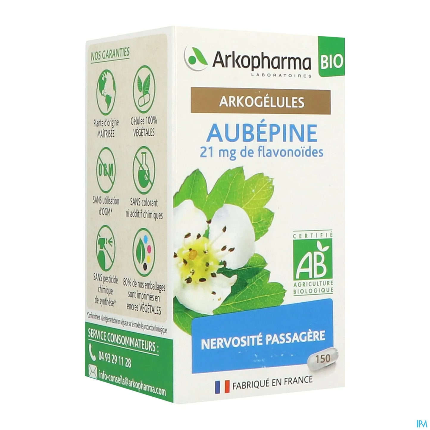 Aubépine Bio 150 Gélules