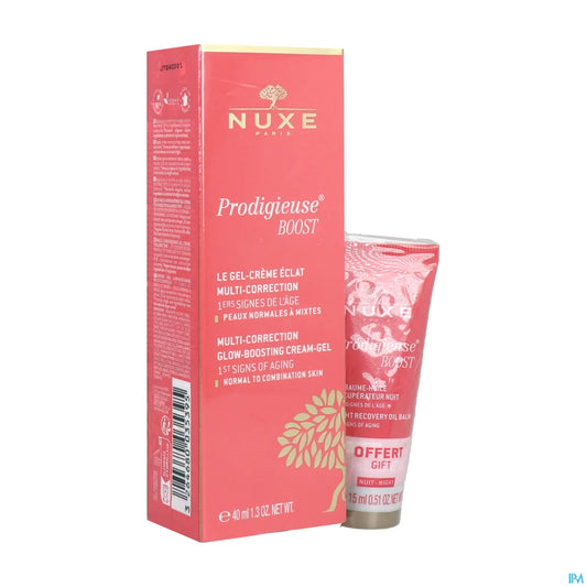 Prodigieuse Boost Gel Crème Multi-Correction 40ml + Mini Crème Nuit 15ml