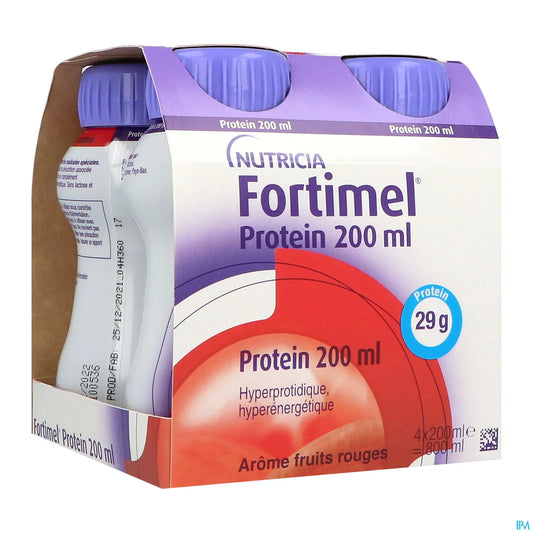 Fortimel Protein 2,4 kcal Fruits Rouges 4 x 200 mL