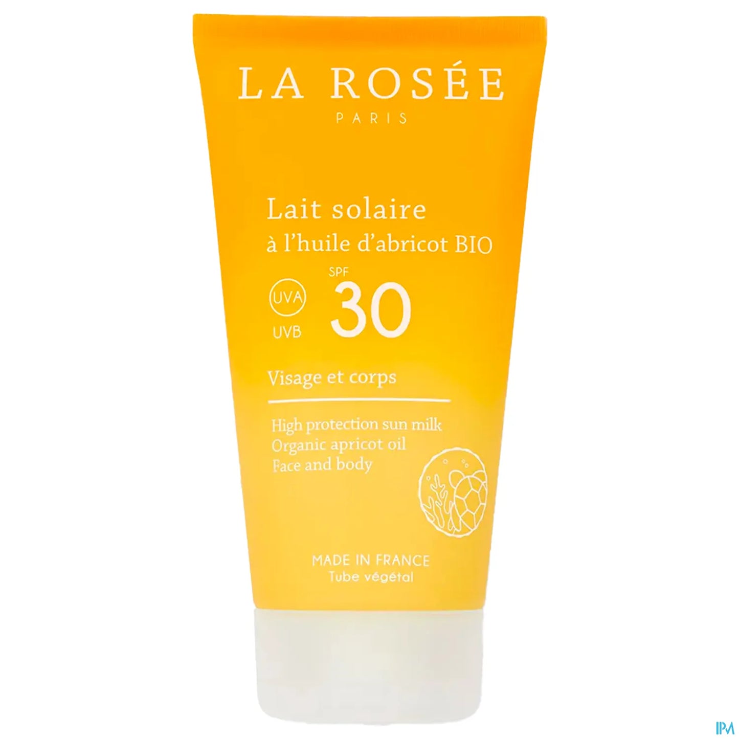 Lait Solaire Avec Huile D'Abricot Bio SPF 30 150ml