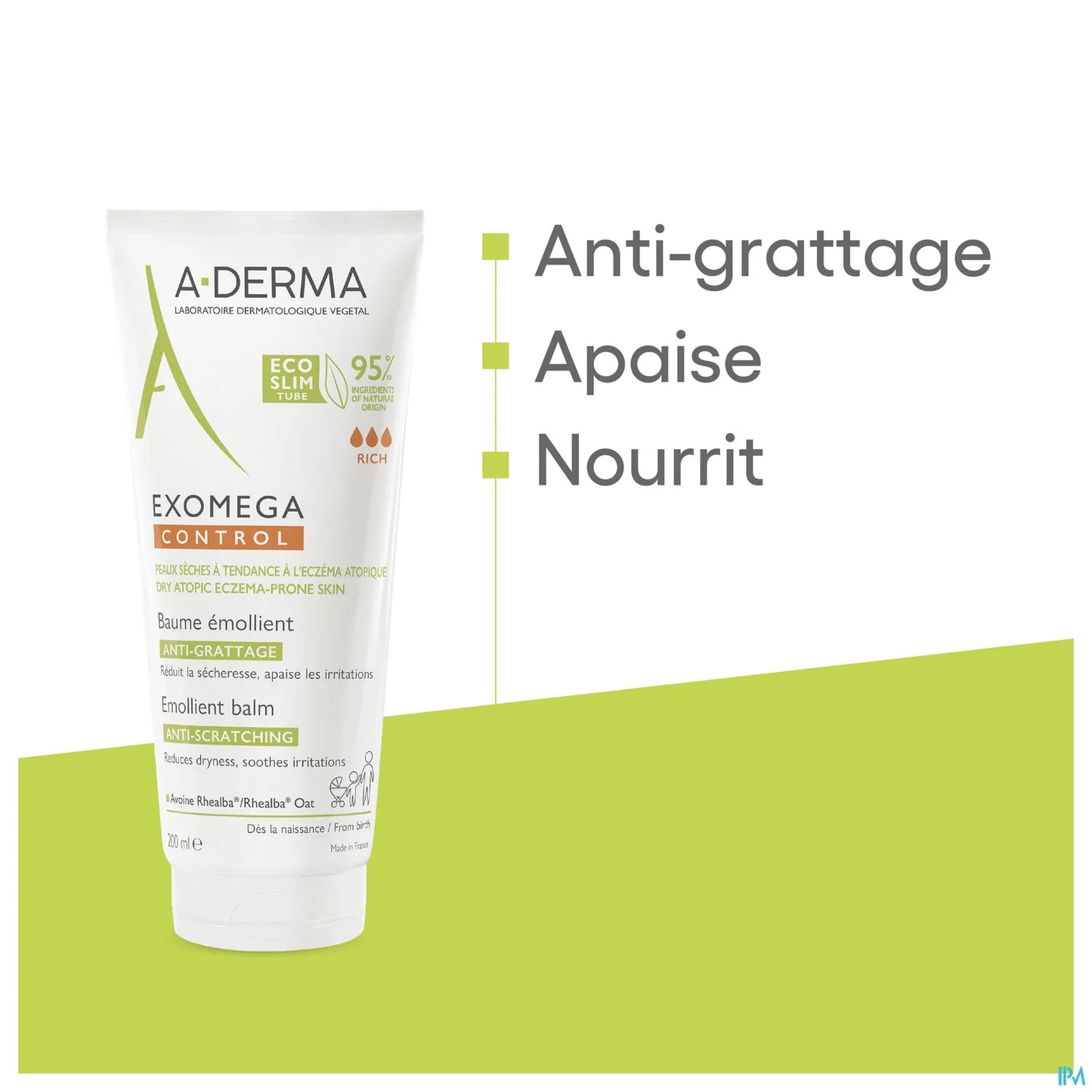 Balsamo emolliente Exomega Control 200 ml