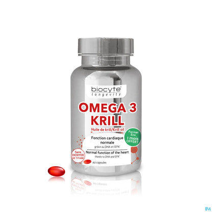 Omega 3 Krill 500mg Capsules B/90