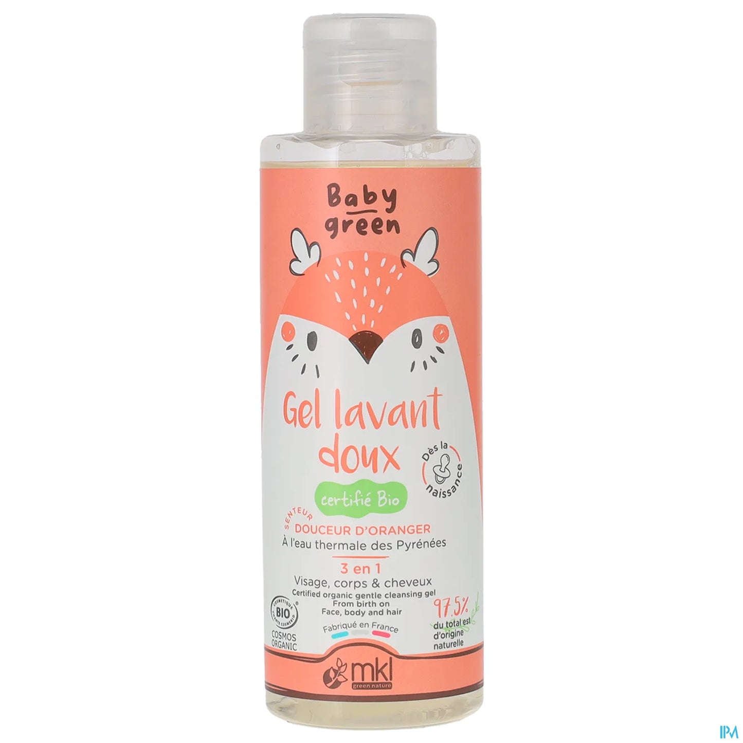 Green Nature Baby Green Organic Gentle Cleansing Gel 100 ml