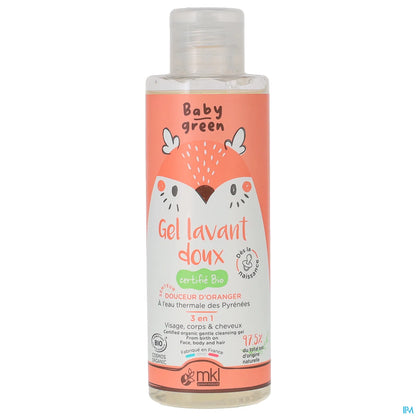 Green Nature Baby Green Organic Gentle Cleansing Gel 100 ml