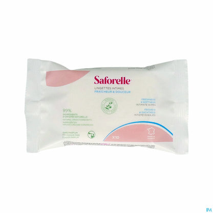 Salviette intime biodegradabili Pocket 10 salviette