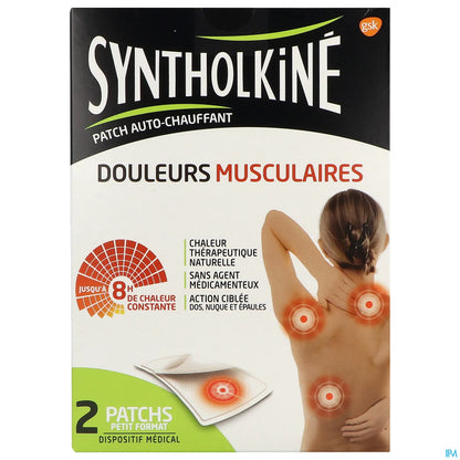 Cerotto riscaldante di piccole dimensioni 13 x 9,5 cm autoadesivo per il trattamento del dolore muscolare