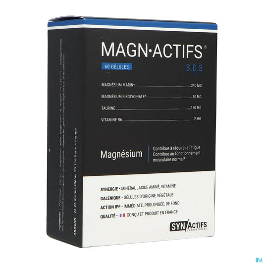 Synactifs MagnActifs 60 Gélules