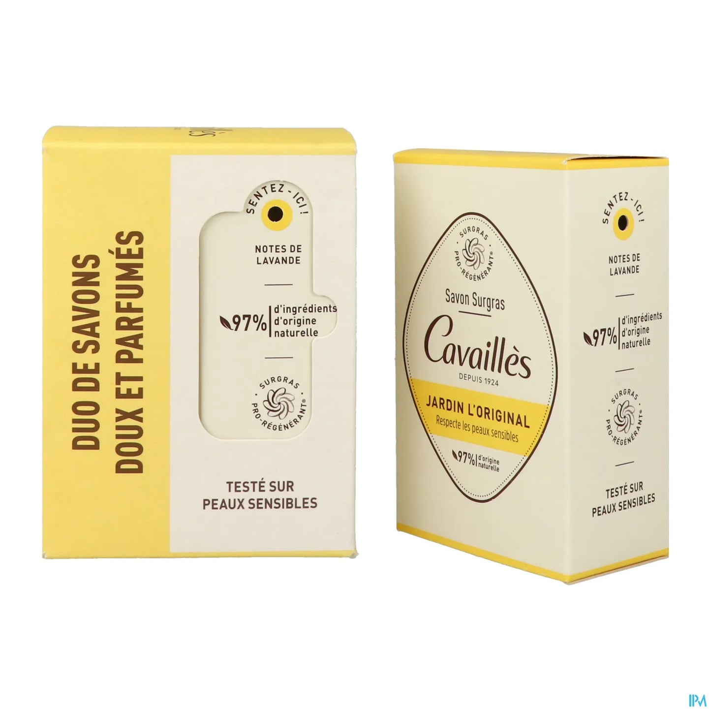 Cavaillès Savon Surgras Jardin l'Original 2 x 200 g