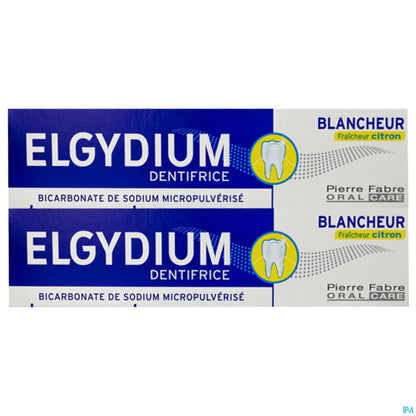 Whiteness Freshness Lemon Toothpaste Pack of 2 x 75ml