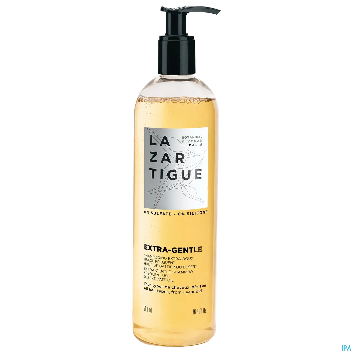 Extra-Gentle Shampoing Extra-Doux Usage Fréquent 500ml