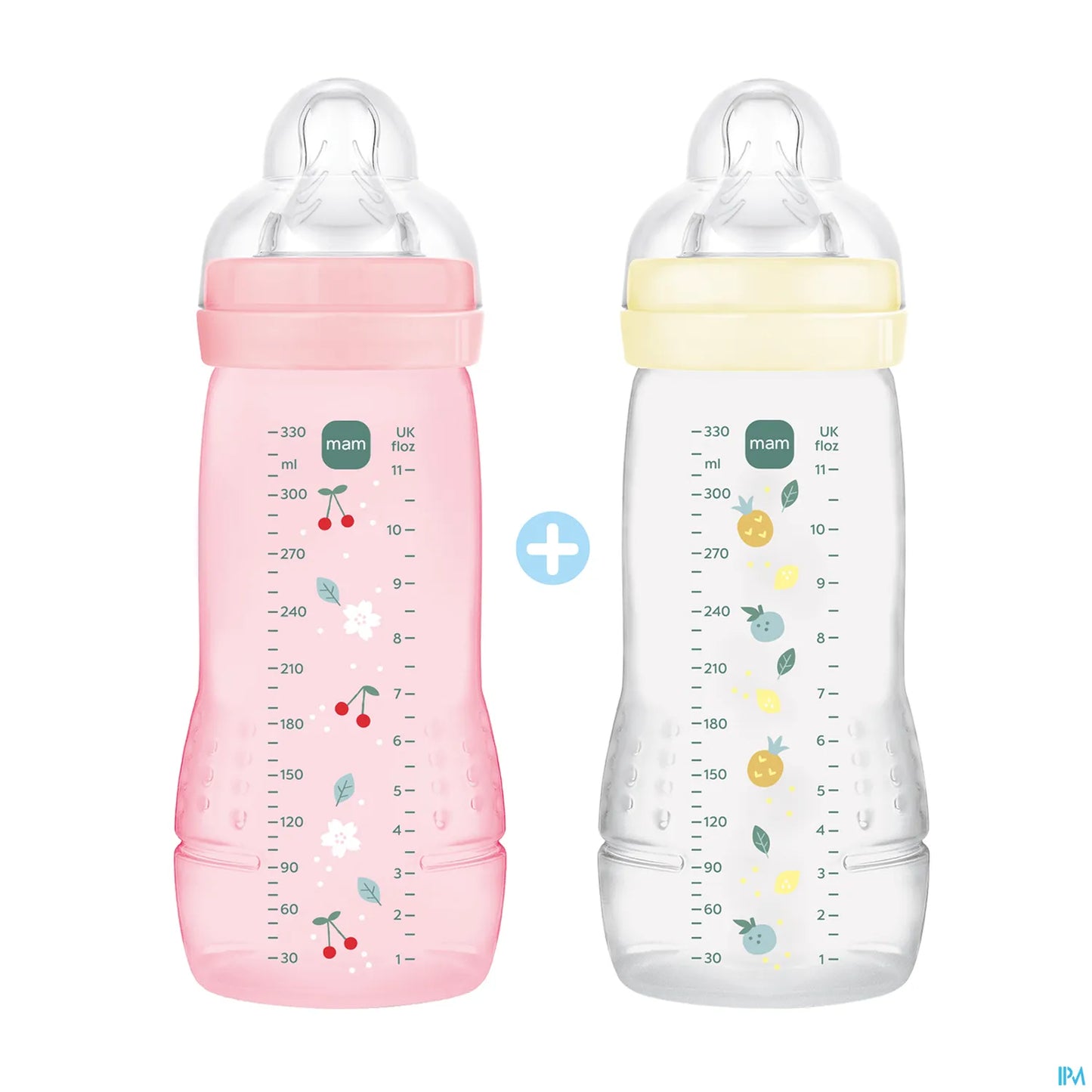 Biberon Easy Active 330ml Berry Pearl Confezione da 2