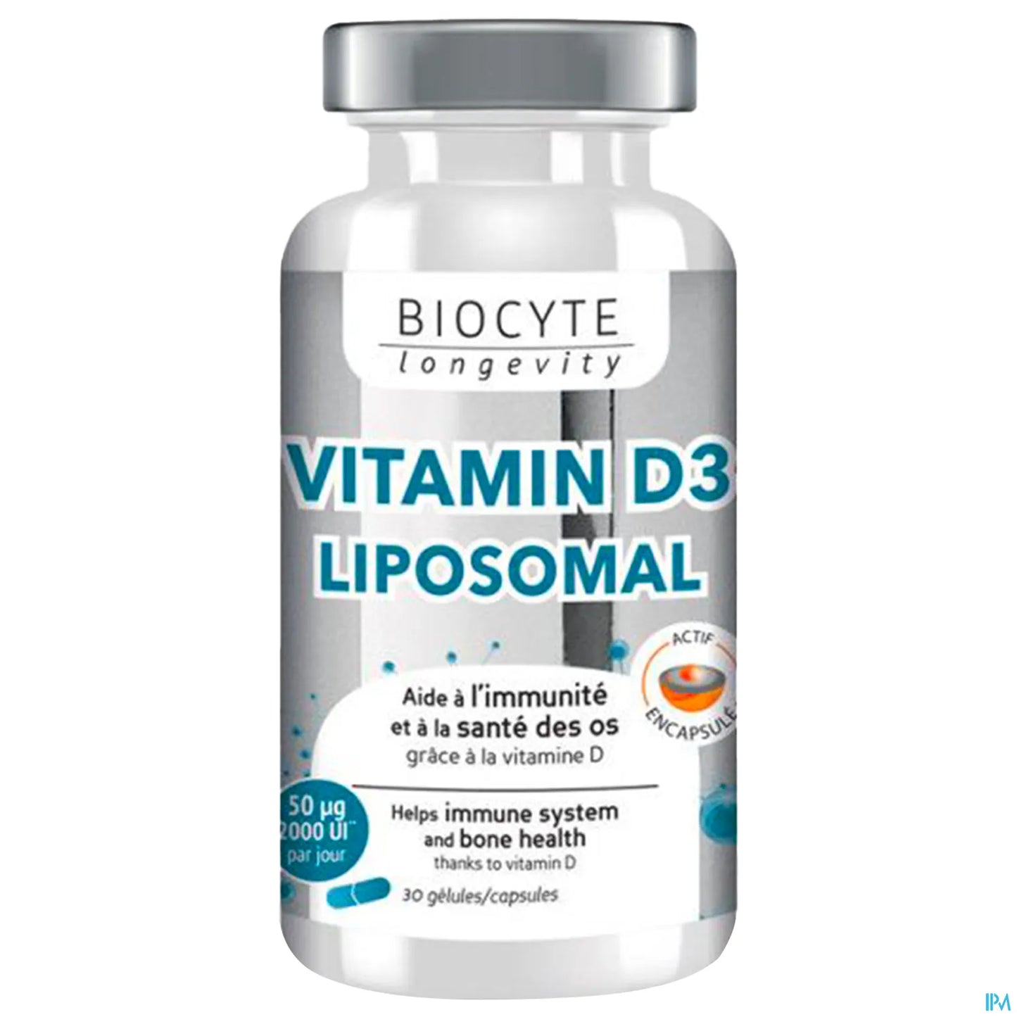 Longevity Vitamin D3 Liposomal 30 Capsules