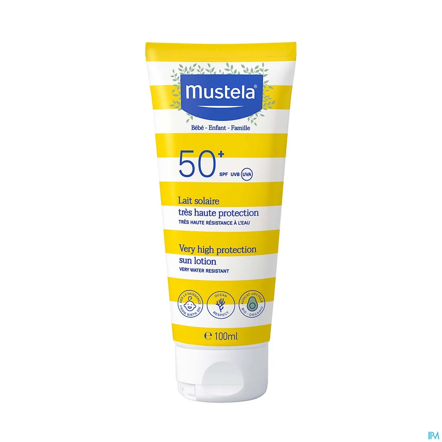 Lait Solaire Très Haute Protection SPF50+ 100ml