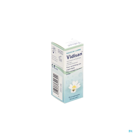 Vidisan Solution Ophtalmique 10 mL