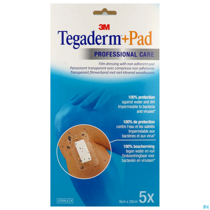 Pad Pansement Transparent Stérile 9x20cm B/5