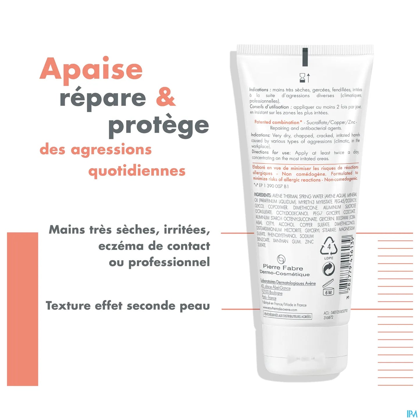 Cicalfate Crème Réparatrice Mains 100ml