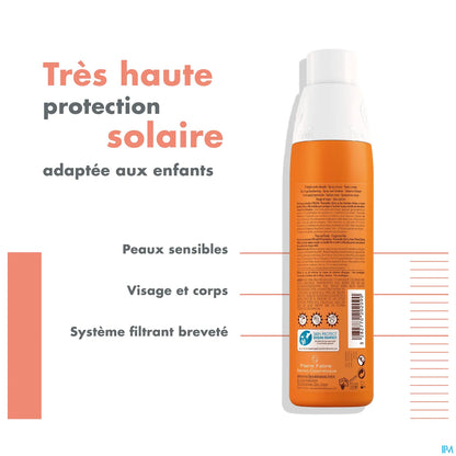 Spray Très Haute Protection Enfants SPF50 200mL