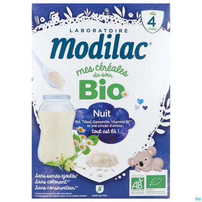 Mes Céréales du Soir Bio Dès 4 Mois Nuit Calme 250g