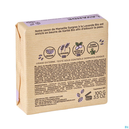 Savon de Marseille Lavande 100g