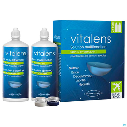 Horizane Vitalens Solution Multifonction 50ml x 2