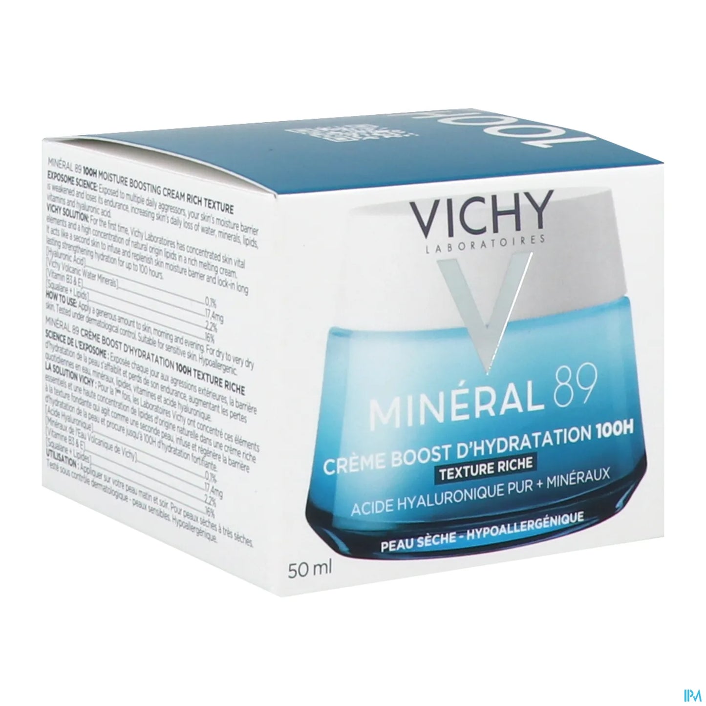 Mineral 89 Creme Hydratante Riche 50 Ml