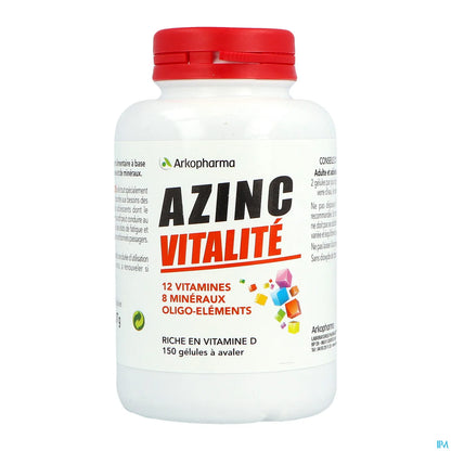Azinc Vitality 120 Capsule + 30 Capsule Gratis