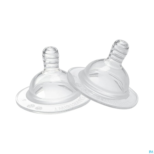 Twistshake Tétines Anti Colique Débit Extra Large 6 Mois et Plus 2 unités