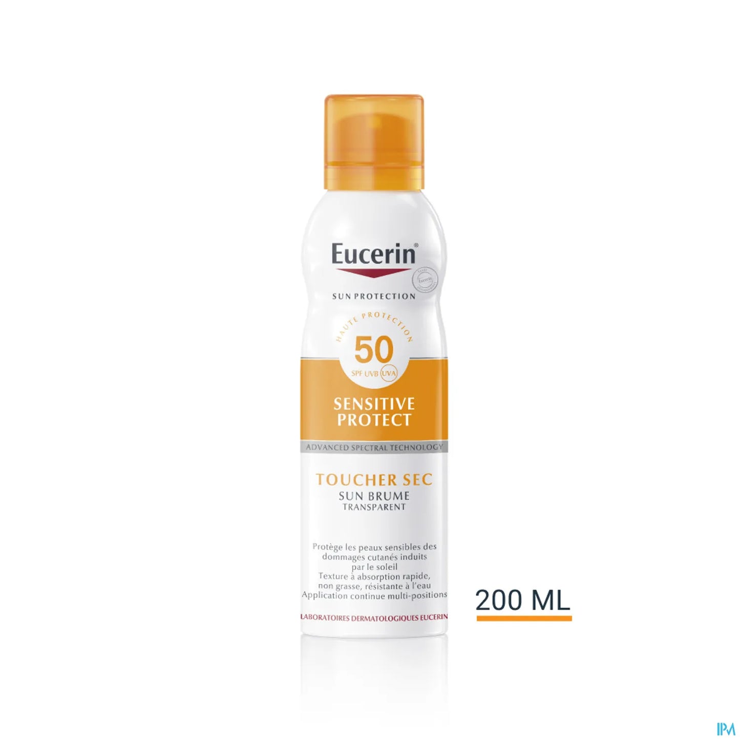 Eucerin Sun Brume Transparente Solaire Facteur de Protection 50 200 mL