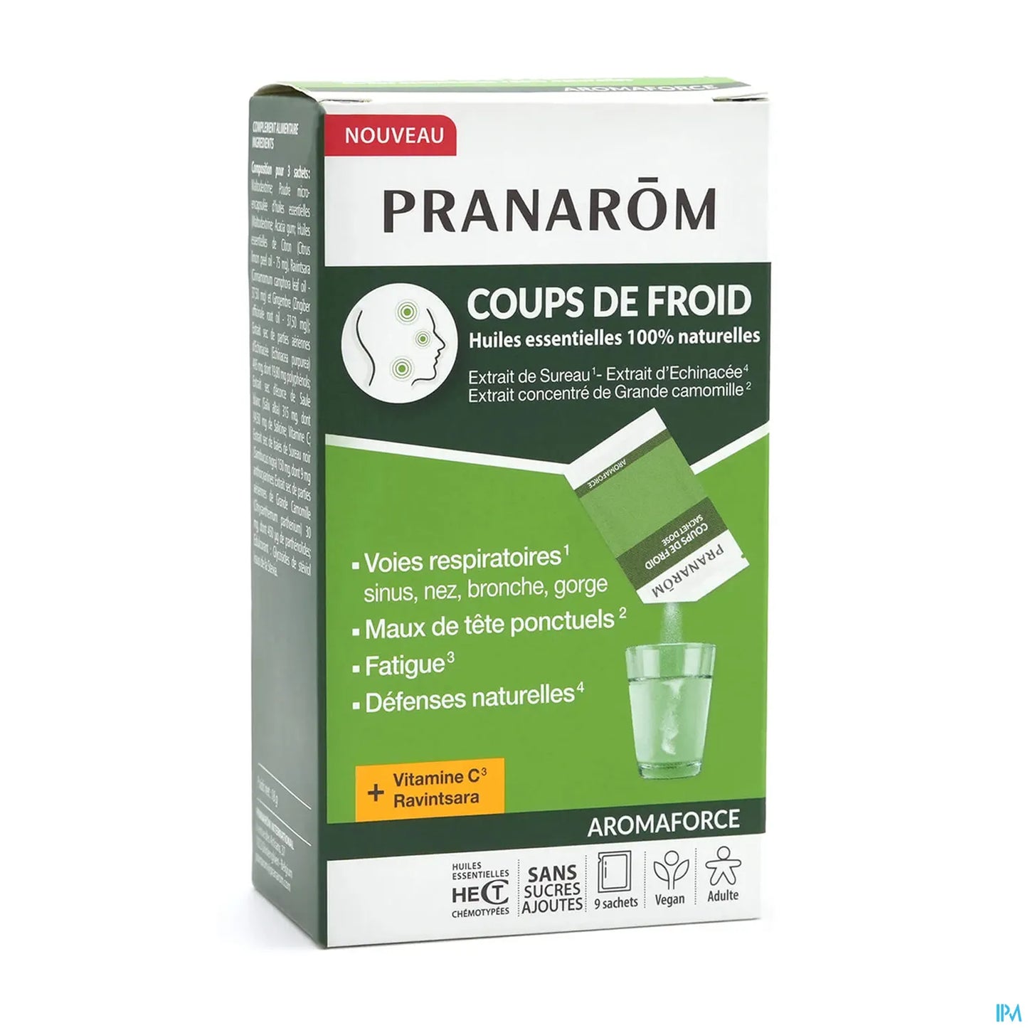 Aromaforce Cold Shots Confezione da 9 bustine da 2 g