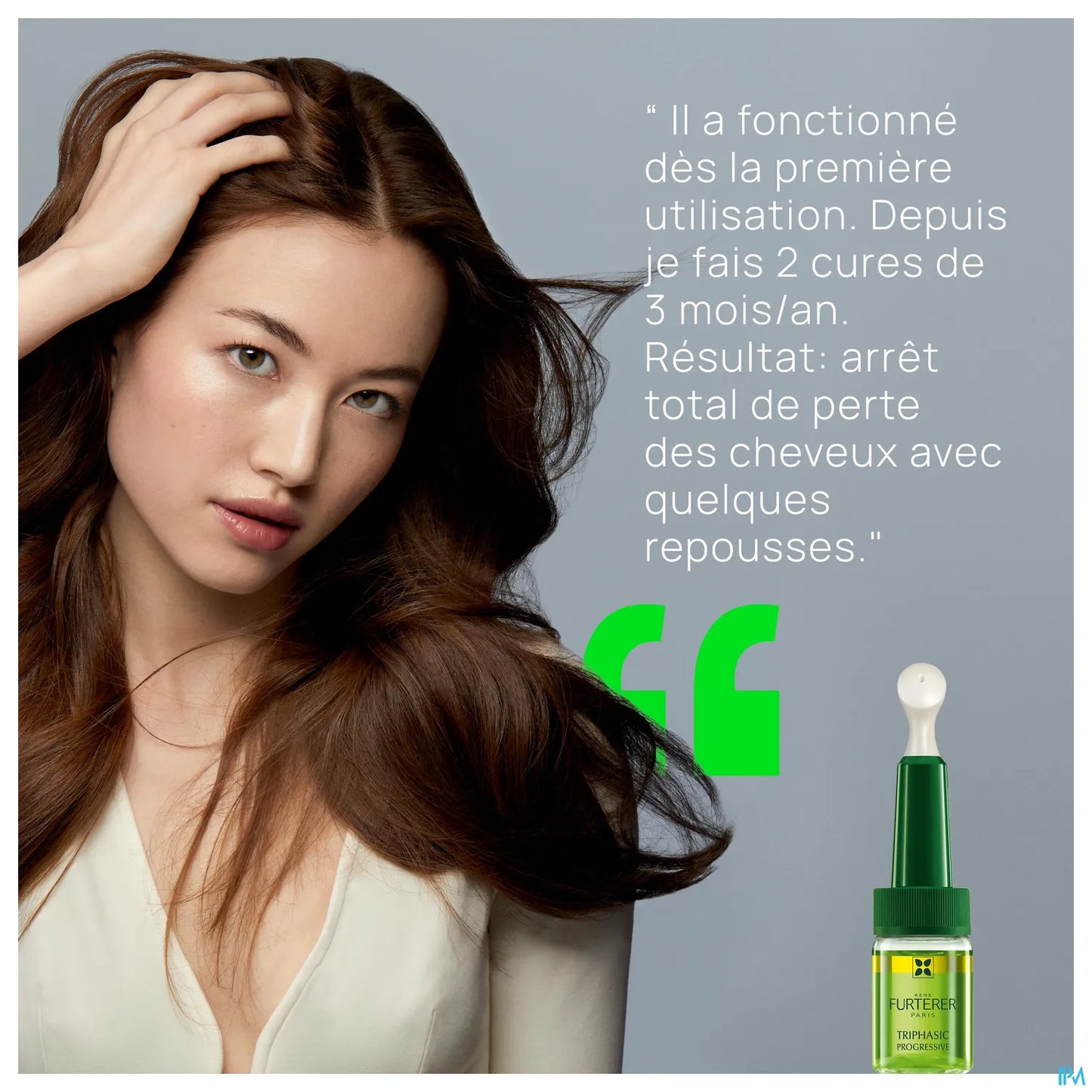 Triphasic Progressive Traitement antichute 8 x 5,5 ml