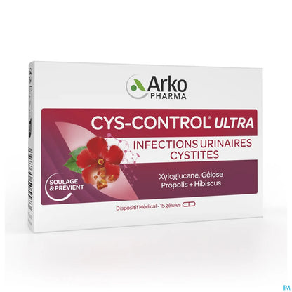 Cys-Control Ultra Infections Urinaires Cystites 15 Gélules