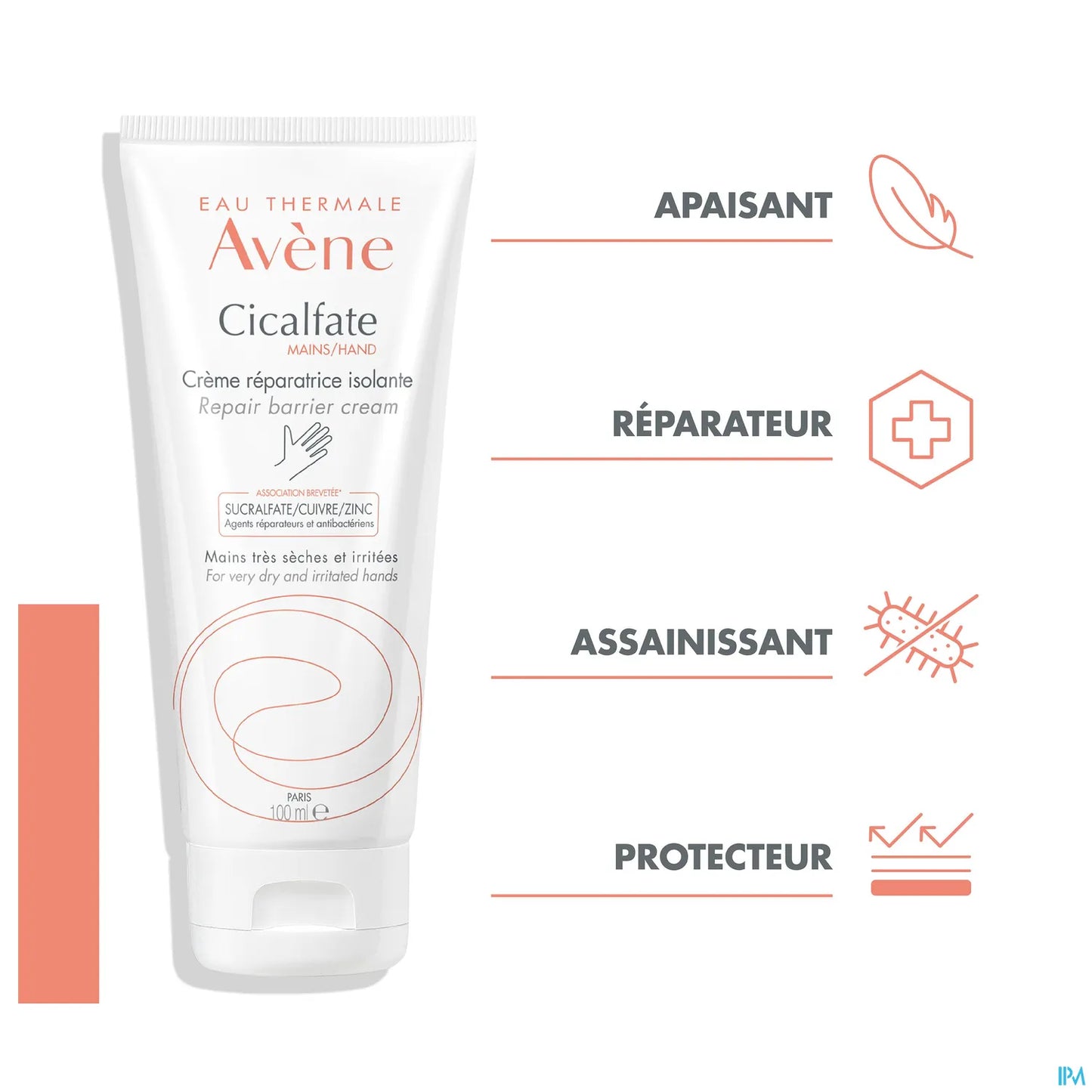 Cicalfate Crème Réparatrice Mains 100ml
