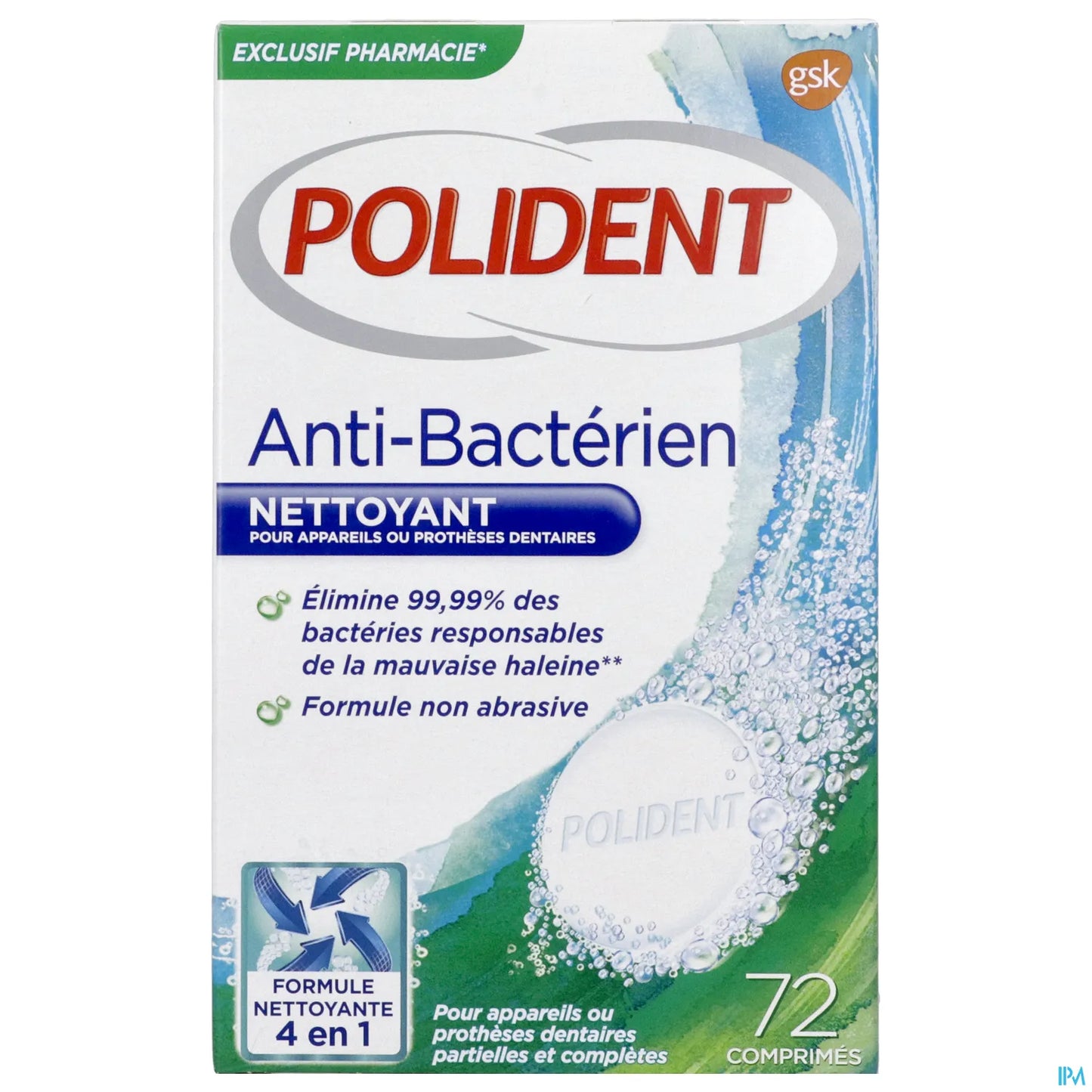 Nettoyant Comprimés 72 Cp