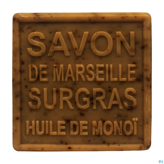 Green Nature Savon de Marseille Surgras Huile de Monoï 100g
