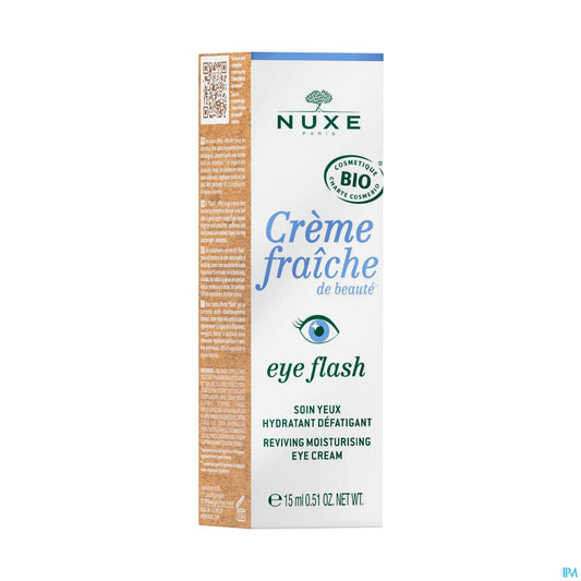 Crème Fraîche de Beauté Eye Flash Soin Yeux Bio 15ml