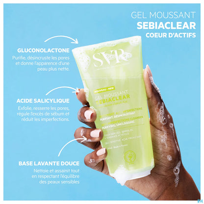 Sebiaclear Gel Moussant Anti-Imperfections 200ml