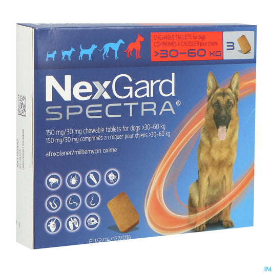 Spectra XL 3 Comprimés 30 à 60 kg