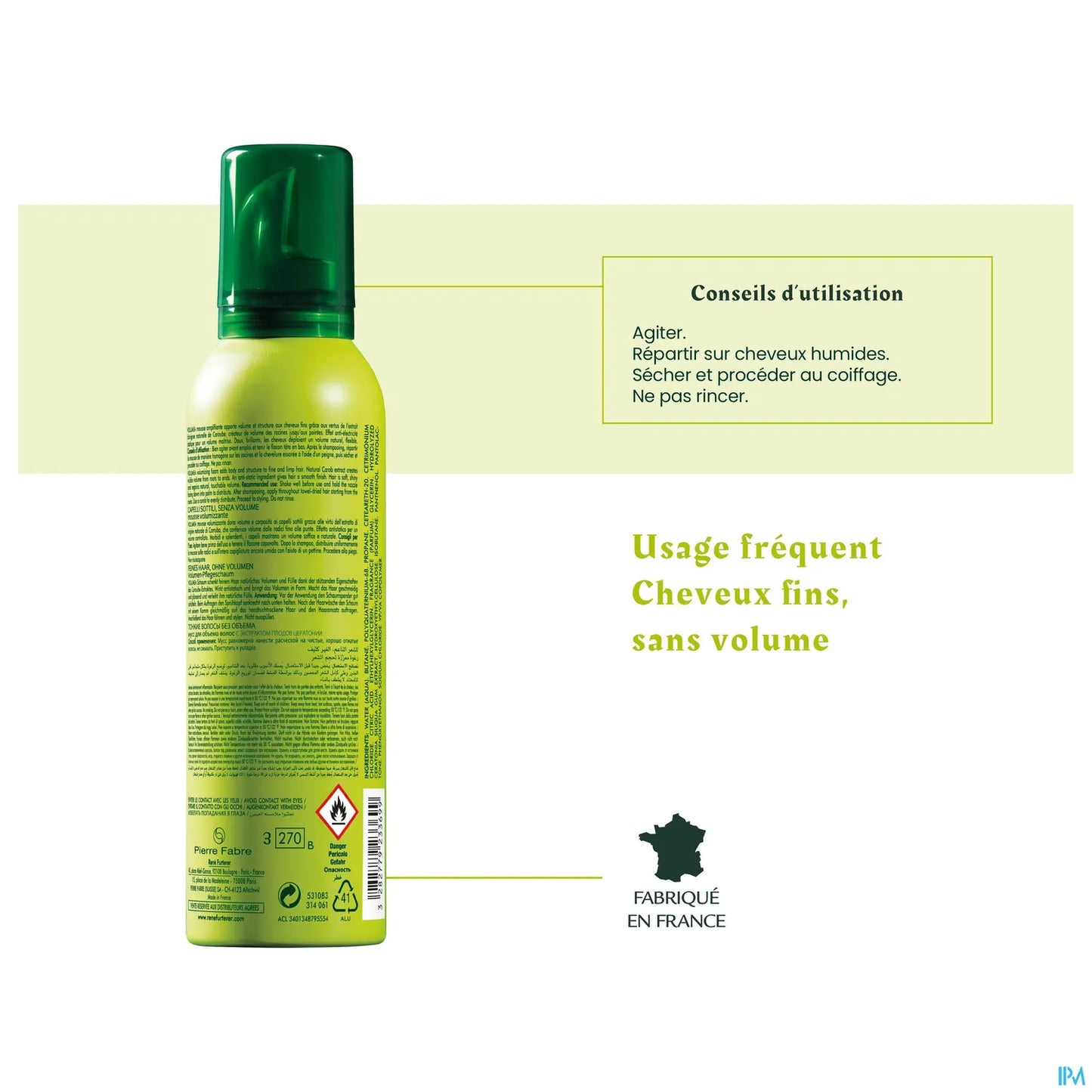 Volumea Mousse Amplifiante Cheveux Fins 200ml