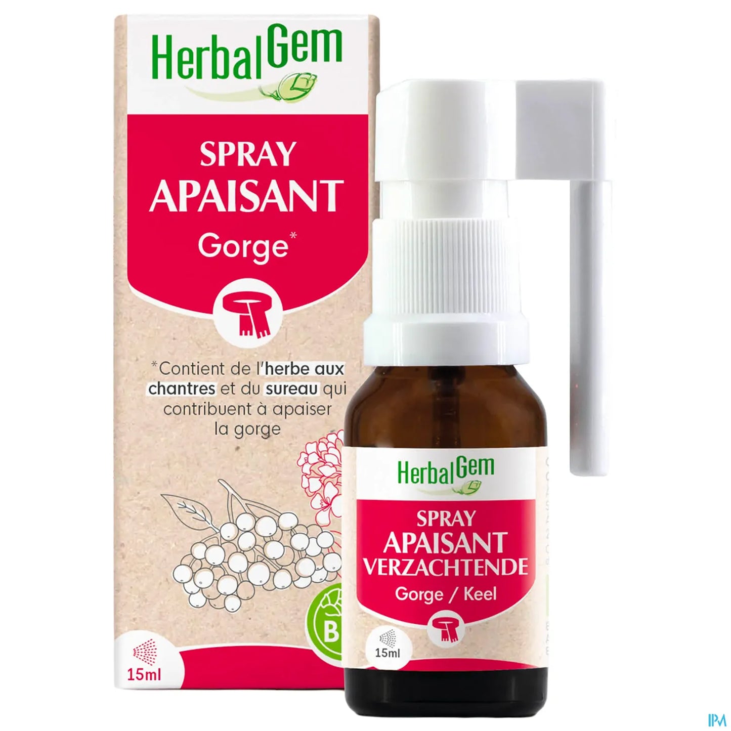 Organic Soothing Throat Spray 15ml
