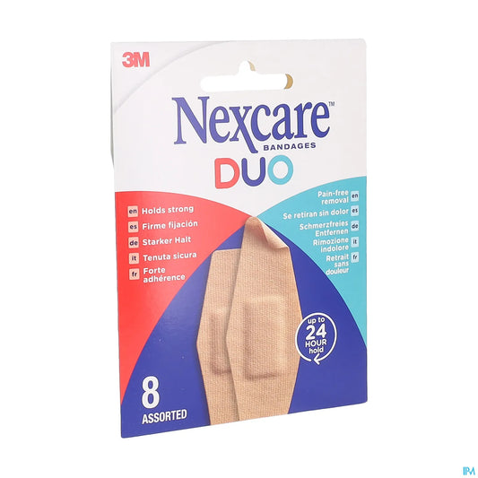 3M Nexcare Duo Pansements Enveloppe Boîte 8