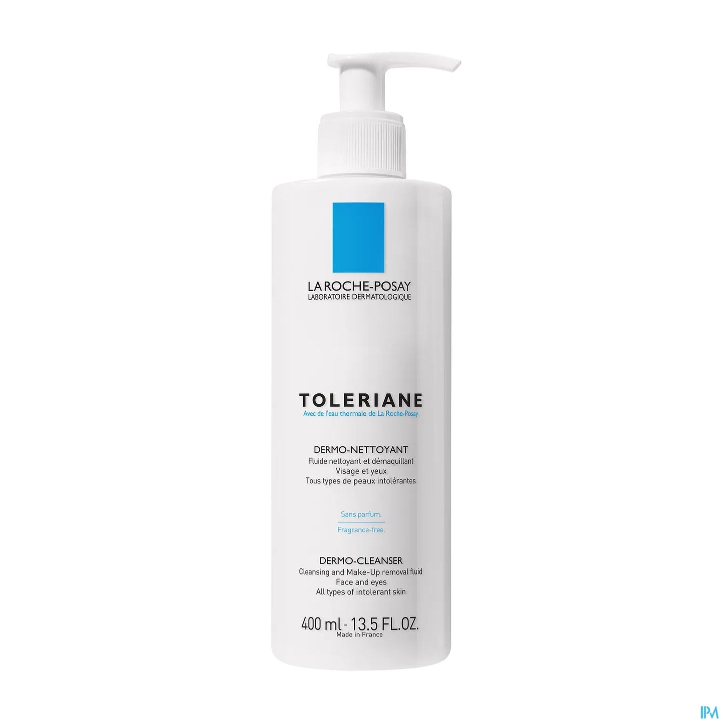 TOLERIANE Fluide Dermo Nettoyant Visage et Yeux 400ml