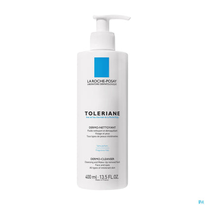TOLERIANE Fluide Dermo Nettoyant Visage et Yeux 400ml