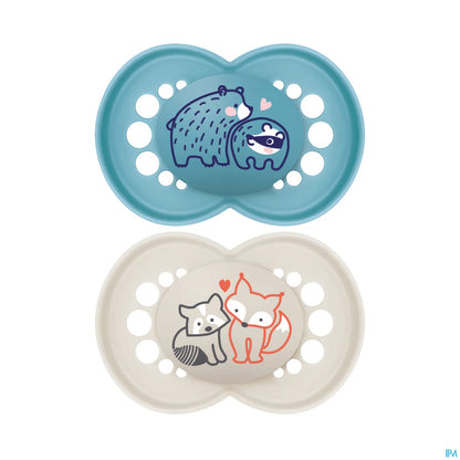 Sucettes Original Silicone 18 Mois et Plus x2