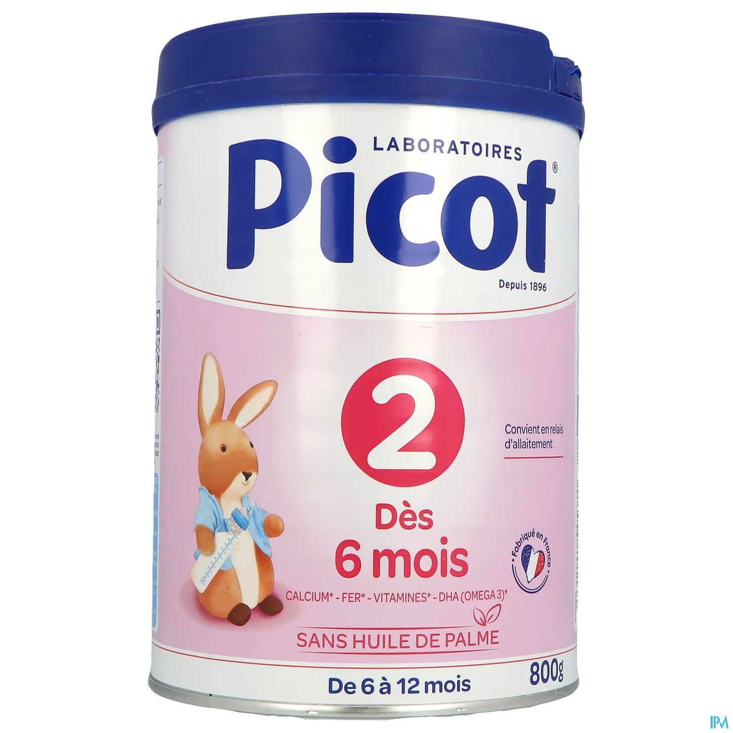 Lait Nutrition Quotidienne 2ème Âge 800g