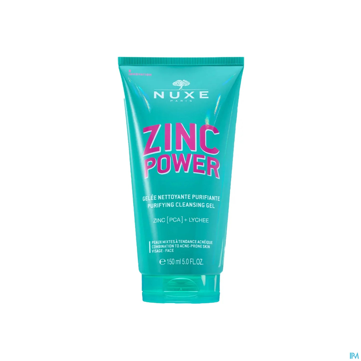 Gel detergente purificante Zinc Power Tube da 150 ml