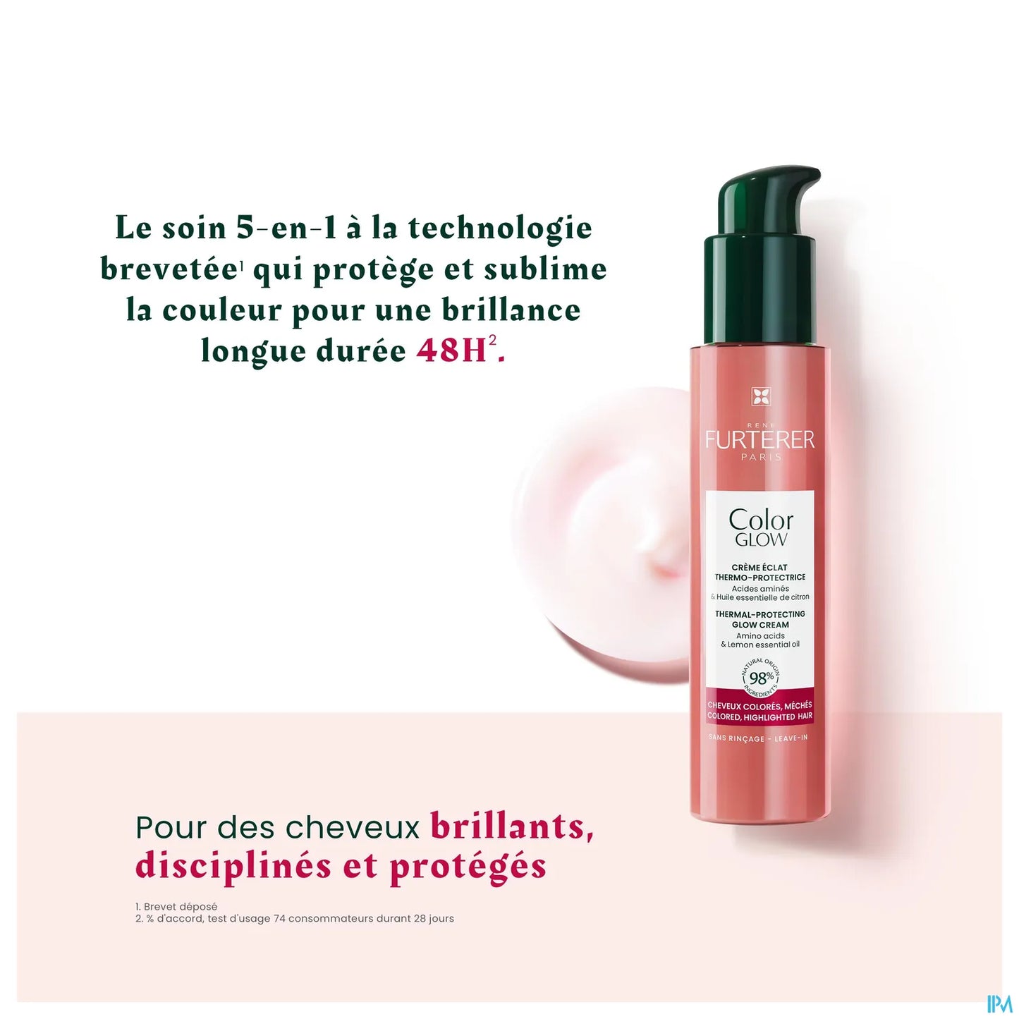 Color Glow Crème Éclat Thermoprotectrice Flacon-Pompe 100ml