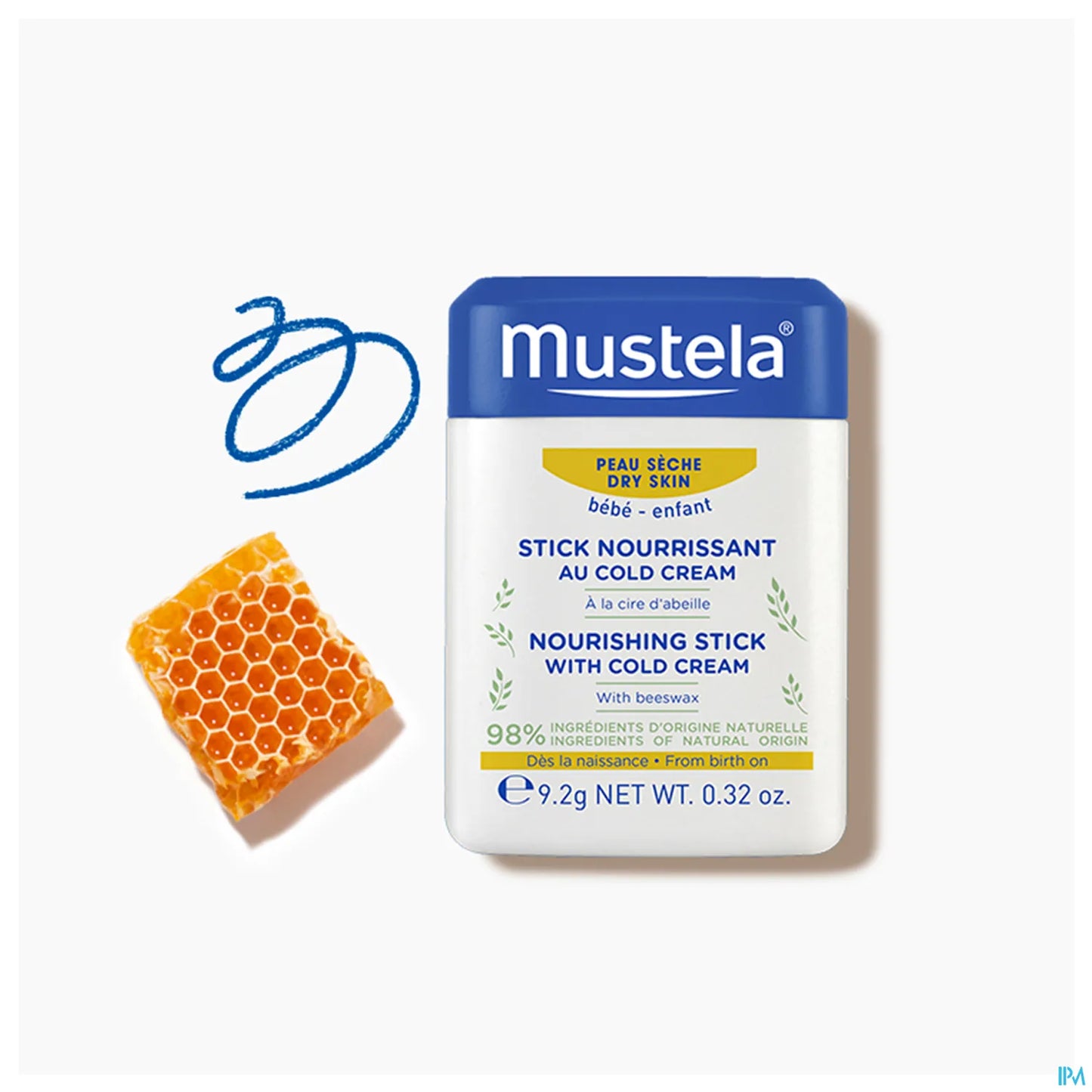 Mustela Stick Nourrissant au Cold Cream 9 g