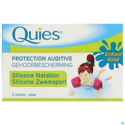 Protection Auditive Silicone Enfant 3 Pairs