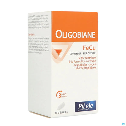 Oligobiane Fer Cuivre 90 gélules