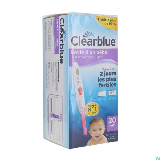 Test D'Ovulation Digital 20 Unités
